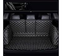 Hongg Car All Inclusive Boot Liner for Land Rover Range Rover Sport 2023-2024, Leather Trunk Mat Waterproof Wear Resistant Auto Rear Cargo Liner Accessories,C/Black-beige