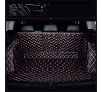 Hongg Car All Inclusive Boot Liner for Land Rover Range Rover Sport 2023-2024, Leather Trunk Mat Waterproof Wear Resistant Auto Rear Cargo Liner Accessories,D/Black-red