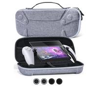 Honghao Bag Case for PS5 Portal Remote Player PlayStation 5 Accessories, Heavy Duty Waterproof PS5 Carrying Protective Cover Case (Grey)