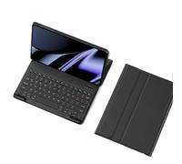 HongHeFu Accessories, Detachable Normal/Backlit Keyboard, Flip Leather Protective Case compatible with HUAWEI MatePad Air 12 inch(Black+Keyboard)
