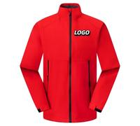 Honghuang Custom Logo Outdoor Waterproof Men Women Jacket DIY Print Company Design Casual Coat Color5,4XL