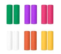 HonGien 12 Pieces Invisalign Chewies Aligner Tray Seaters Chewies for Aligner Trays Chompers Aligner Trays Dental Chewies for Orthodontic Treatment (6 Colors)