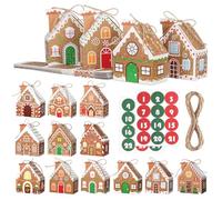 HonGien 24Pcs Christmas Advent Calendar Boxes 2025 Christmas Bags Packaging Box 24 Days Countdown Calendars Resuable Hanging Gift Boxes for Kids Adult Girls Teen Xmas Holiday Decor (HonGien)