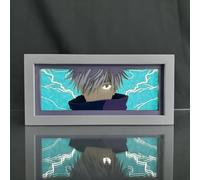 Hongjieya Anime Lamp Satoru Gojo Figure Night Light Bedroom Decor Led Light Anime Desk Lamp Birthday Gift