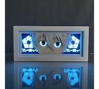 Hongjieya Blue Lock Anime Lamp Seishiro Nagi Figure for Bedroom Decor Night Light Birthday Gift for Led Light