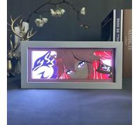 Hongjieya Genshin Impact Anime Lamp Yae Miko Figure Night Light Bedroom Decor Led Light Anime Desk Lamp Birthday Gift