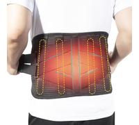 HONGJING Back Brace for Lower Back Pain Relief with 7 Stays, Lumbar Support Belt with Breathable Mesh for Heavy Lifting and Sciatica Pain Relief (M)