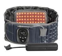 HONGJING Red Light Decompression Belt with Electric Pump for Lower Back Pain, Cordless Heated Back Brace Inflatable Lumbar Support, One Size Fits 29-49 Waist