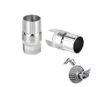 HONGLINSONG 2 Pcs Freewheel Removal Tool, Cassette Removal Tool, Freewheel Lockring Remover, Mountain Bike Carbon Steel Bottom Bracket Repair, for Shimano, Sunrace, Sram, Dnp 6/7/8/9/10/11 Speed