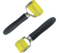 HONGLINSONG 2 PCS Sound Deadener Rollers, 2-Size Seam Rollers for Car Audio Deadening Mats Heat Abatement Mats Roofing Materials Linoleum Flooring Carpeting Wallpaper Application
