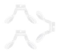 HONGLINSONG 3 PCS Eyeglasses Nose Pads U-Shaped Glasses Nose Pads Soft Silicone Saddle Bridge Pad Replacement - Comfortable Non-Slip Support for Kids and Adults