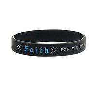 Hongma Faith Hope Love Wristbands Bible Verses- Unisex Adult Size for Men Women Teens faith