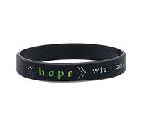 Hongma Faith Hope Love Wristbands Bible Verses- Unisex Adult Size for Men Women Teens hope
