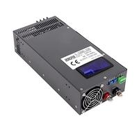 HONGPOE 2000W DC 200V 10A Switching Power Supply with Digital Display, S-2000-200 AC-DC Regulated Converter, Adjustable Voltage & Current, CE Certified, for Electrolysis Anodizing Battery Bank