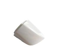 HONGSHIZI Exterior Door Handles for 2009 2010 2011 2012 2013 2014 2015 2016 Front Left Door Handle Lock Cylinder Cap Key Cover 1K8837879 5KD837879 Replacement Door Handle(Candy White-LB9A)