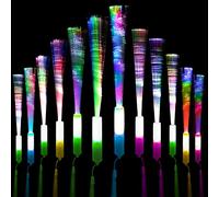 hongtang 15pcs Glow Sticks Party Pack for Kids and Adults, LED Light Up Sticks Glow in The Dark Fun Party Supplies for Birthday, Christmas, New Year Party