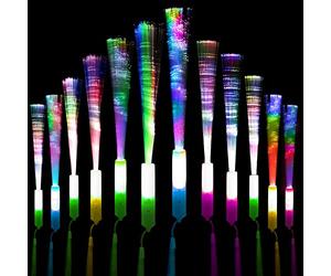 hongtang 15pcs Glow Sticks Party Pack for Kids and Adults, LED Light Up Sticks Glow in The Dark Fun Party Supplies for Birthday, Christmas, New Year Party