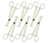 HONGTU implant 20Pcs Septum Piercing Slotted Disposable Piercing Clamps for Lip Navel Tongue Belly Ear Nose Piercing Kit Piercing Tools