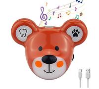 HONGUT Musical Timer for Kids Rechargeable Battery 2 Minute Toothbrush Timer and 20 Seconds Bathroom Hand Wash Timer with LED Color Light, 3 Volume Options Musical Timer for Children-B