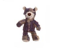 hongwei1952 Adorable Plush Puppy Toy in the Shape of a Homeless Bear, Perfect for Teething (Purple Bear)