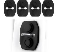 HONGWEICHUHAI 4PCS Silicone Lock Accessories for Hyundai Kona Hybrid 2020-2024, Door Lock Cover Latch Protector, Anti-Collision Car Accessories