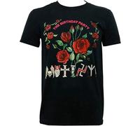 HONGWEl JHC The Birthday Party Band Mutiny Tooling Sports Competition Tight Handsome Chest T-Shirt Black M