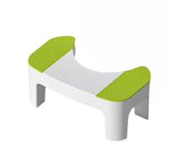 HONGXIAQRP Foot Stool for Toilet Bathroom Seat Cushion Relieves Constipation Home Squatting Tool Plastic Footrest Non-Slip Easy to Store(Green)