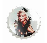HONGXIN Bottle Caps MUSIC Metal sign Home Decor Coffee Bar Man Cave Beer Garden Accessories 12" Inches A0717-15