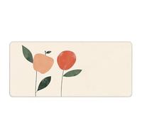 HongXINGDd Beautiful Flowers Large Gaming Mouse Pad XL Smooth Surface with Stitched Edges & Non-Slip Base Big Mousepad for Office, Home, Work, Gaming