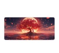 HongXINGDd Japanese style Large Anime Mouse Pad Custom XXL Extended Keyboard Pad Non-Slip Mouse Pad for Office and Home