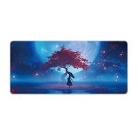 HongXINGDd Japanese style Large Anime Mouse Pad Custom XXL Extended Keyboard Pad Non-Slip Mouse Pad for Office and Home