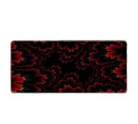 HongXINGDd Large Extended Mouse Mat 600x300mm for PC Laptop Liquid Flow Colour Abstract Pattern Mousepad with Durable Stitched Edges Anti-Slip Rubber Base and Smooth Waterproof Cloth Surface