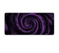 HongXINGDd Large Extended Mouse Mat 600x300mm for PC Laptop Liquid Flow Colour Abstract Pattern Mousepad with Durable Stitched Edges Anti-Slip Rubber Base and Smooth Waterproof Cloth Surface