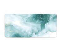 HongXINGDd Large Extended Mouse Mat 600x300mm for PC Laptop Liquid Flow Colour Abstract Pattern Mousepad with Durable Stitched Edges Anti-Slip Rubber Base and Smooth Waterproof Cloth Surface