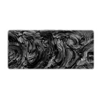 HongXINGDd Large Extended Mouse Mat 600x300mm for PC Laptop Liquid Flow Colour Abstract Pattern Mousepad with Durable Stitched Edges Anti-Slip Rubber Base and Smooth Waterproof Cloth Surface