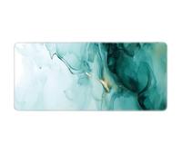 HongXINGDd Large Extended Mouse Mat 600x300mm for PC Laptop Liquid Flow Colour Abstract Pattern Mousepad with Durable Stitched Edges Anti-Slip Rubber Base and Smooth Waterproof Cloth Surface