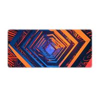 HongXINGDd Large Extended Mouse Mat 600x300mm for PC Laptop Liquid Flow Colour Abstract Pattern Mousepad with Durable Stitched Edges Anti-Slip Rubber Base and Smooth Waterproof Cloth Surface