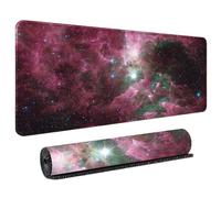 HongXINGDd Modern Mousepad XL 700x300mm Liquid Flow Marbled Colour Design Extended Mouse Mat for Office Computer Accessories Non-Slip Base and Stitched Edges for Gamers and Professionals
