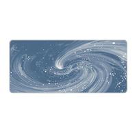 HongXINGDd Modern Mousepad XL 700x300mm Liquid Flow Marbled Colour Design Extended Mouse Mat for Office Computer Accessories Non-Slip Base and Stitched Edges for Gamers and Professionals
