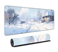 HongXINGDd Premium Extra Thick Rubber PC Gaming Mat Japanese Culture Design Smooth Gliding Computer 900x400 Mouse Pad Water Resistant Base for Office Working