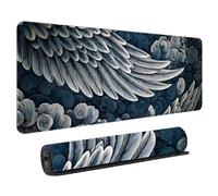 HongXINGDd Special Style Landscape Non Slip Gaming Mouse Pad 900 x 400mm Mouse Pad with Rubber Base and Stitched Edge for Home Office Gaming Work