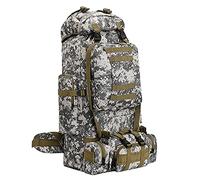 HongXingHai 100L Camping Hiking Backpack,Molle military Tactical rucksack backpack,Waterproof Lightweight Hiking Backpack, Citycamo-c, L, Hiking-daypacks