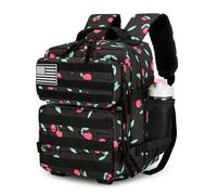 HongXingHai 9L Tactical Assault Backpack Gym Backpack Hiking Travel Backpack Camping Backpack, Cherry, S, Daypack Backpacks