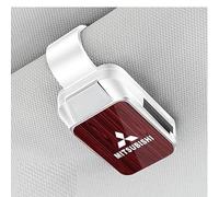 HONGYANFA Car Sunglasses Holder for Mitsubishi Colt 2008-2024, Car Sunglasses Holder Eyeglass Hanger Clip Ticket Card Clip for Sun Visor