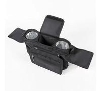 HONGYICHAO Stroller Organizer with Insulated Cup Holders & Detachable Wristlet | Universal Fit Stroller Caddy | Converts to Shoulder Bag | Holds Bottles, Phone, Diapers