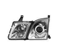 HONGYISM Car DRL For Lexus LX470 1998 1999 2000-2007 Left Right Car Front Bumper Head Light Lamp Driving Lamp Head Lamp Light Front Headlight Car Headlamp(White,Left with xenon)