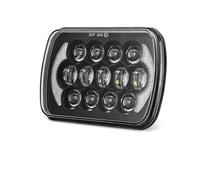 HONGYISM Front Headlight 2pc Car Accessories 105W DRL 7X6 5X7 Led Headlights For Jeep For Wrangler YJ For Cherokee XJ H4 Plug H6054 Headlight H5054 6052 Headlamp