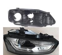 HONGYISM Headlight Lens Cover Headlight Rear Shell For A4 B8 PA B9 Lamp Housing Lampshade Black Back Shell Headlight Base Light Box 2013 2014 2015 Headlight Shell