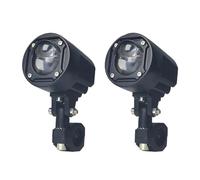 HONGYISM Motorcycle Headlight Motorcycle LED Fog Light Auxiliary Lights Dual Color For Benelli For TRK502 For TRK502x(White yellow light)