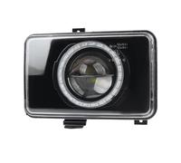 HONGYISM Motorcycle Headlight V6 Motorcycle LED Headlight RGBW APP Control For DT125R For DT 125 200 350 R For RE X Dirt Bike Head Light Modified Accessories(4 Pin Connector)